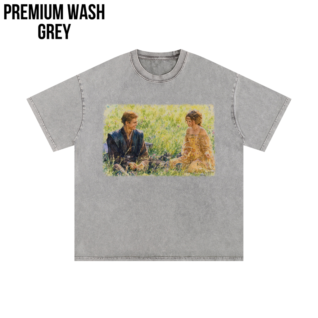 Star Wars Anakin and Padme Shirt – Naboo Watercolor Tee