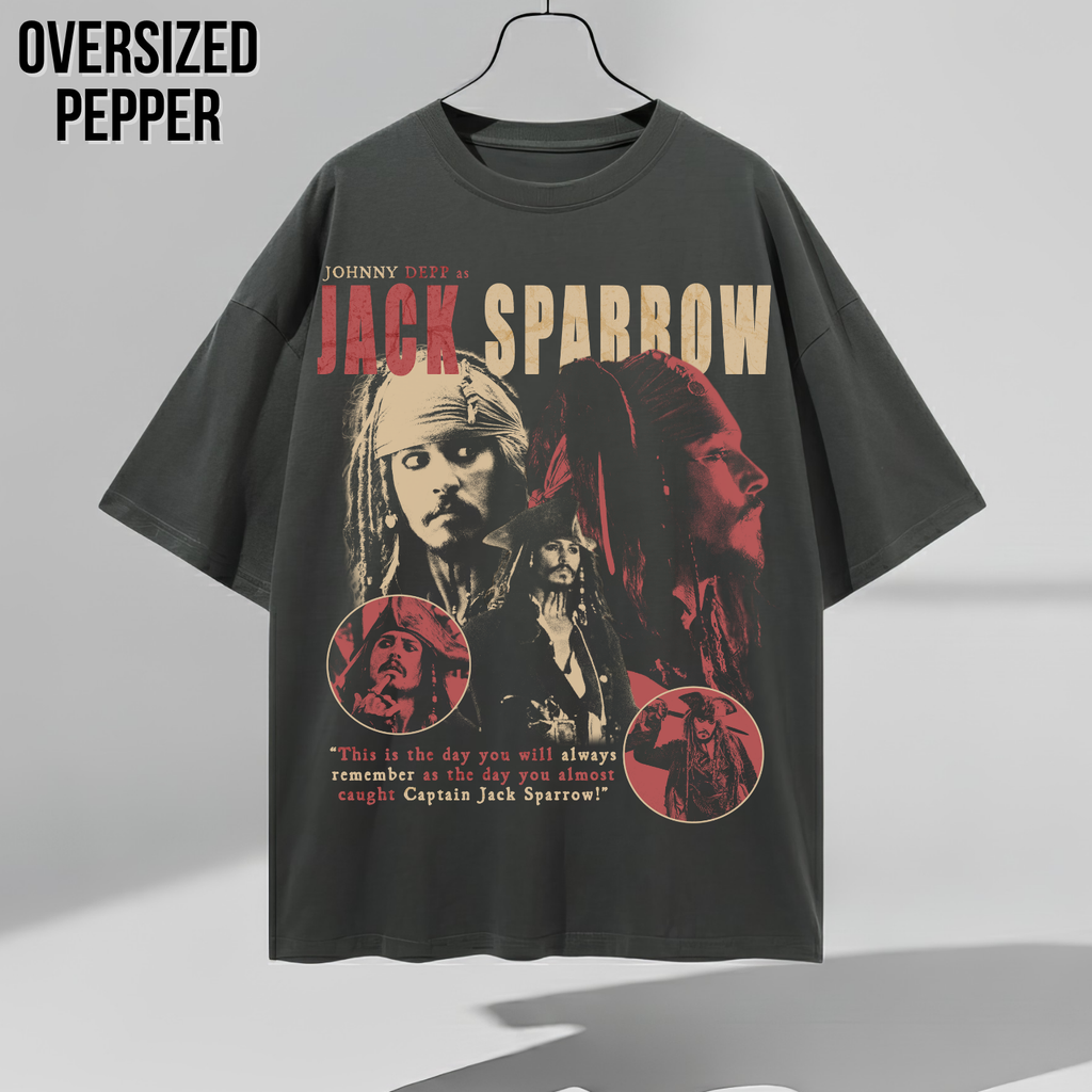 Jack Sparrow Shirt – Johnny Depp as Jack Sparrow Collage Tee, Pirates of the Caribbean Fan Gift, Captain Jack Sparrow Graphic Shirt, Disney Pirates Shirt