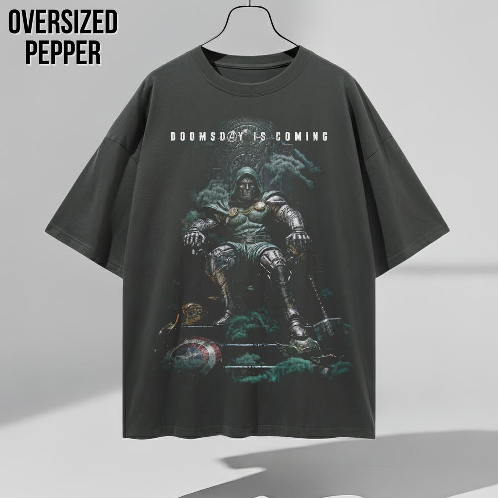 Doctor Doom Shirt – Doomsday Is Coming Doctor Doom Throne Tee, Avengers Doomsday Fan Gift, Doctor Doom Marvel Graphic Shirt, MCU Villain Shirt 2026