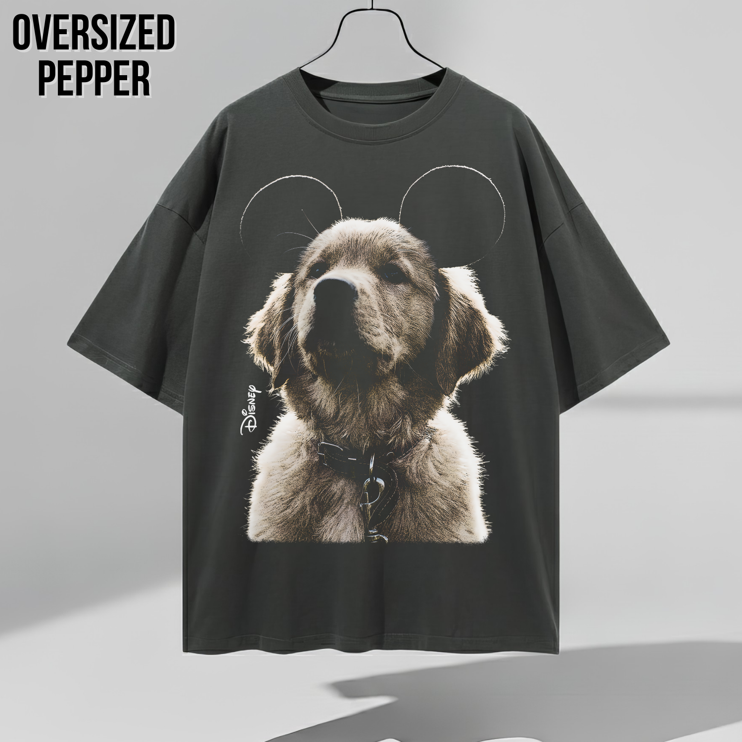 Disney Dog Mickey Ears Shirt - Golden Retriever Puppy Shirt