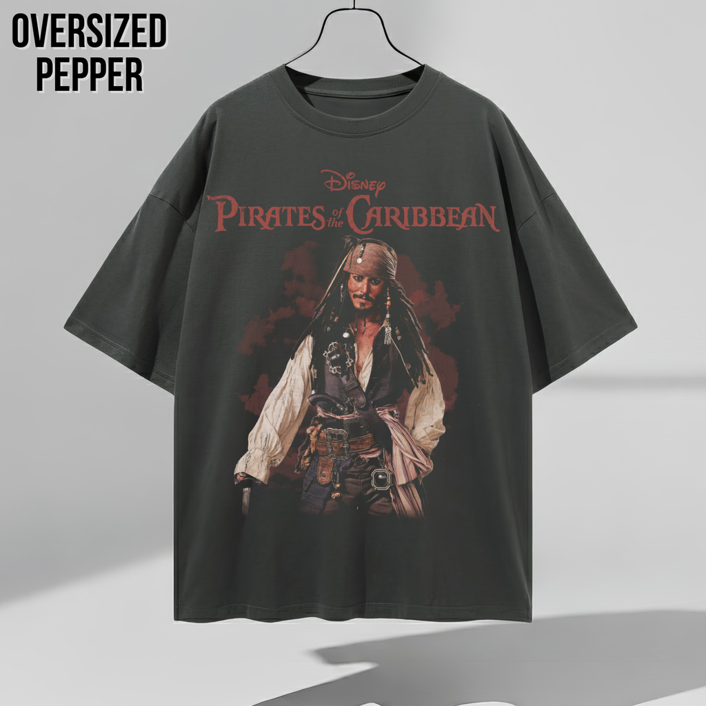 Jack Sparrow Shirt – Disney Pirates of the Caribbean Captain Jack Sparrow Full Body Portrait Tee, Jack Sparrow Fan Gift, Johnny Depp Pirates Graphic Shirt, Disney Pirates Shirt