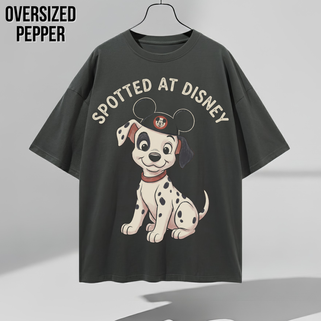 Disney Dalmatian Shirt – Spotted At Disney Graphic Tee, 101 Dalmatians Disney Fan Gift, Disneyland Dog Shirt, Disney Trip Tee
