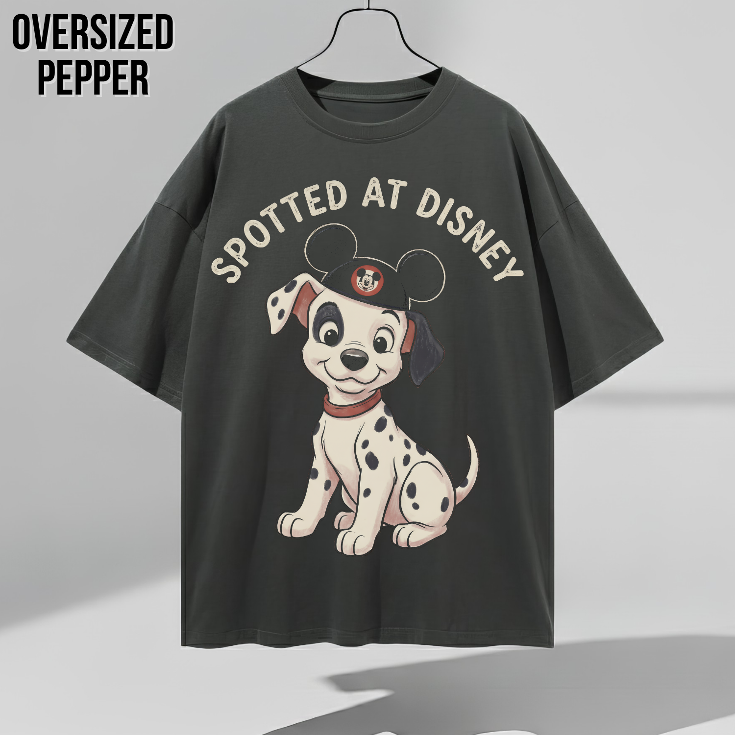 Disney Dalmatian Shirt – Spotted At Disney Graphic Tee, 101 Dalmatians Disney Fan Gift, Disneyland Dog Shirt, Disney Trip Tee