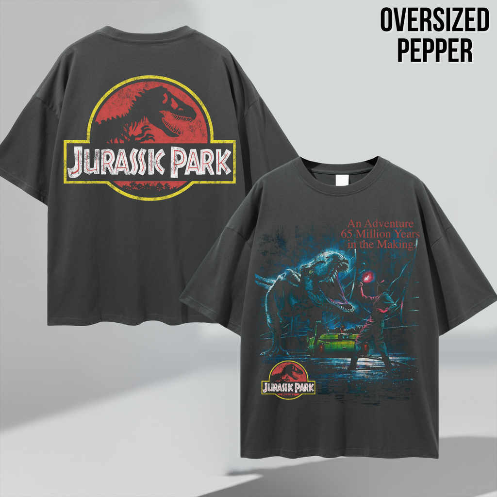 Jurassic Park Shirt – Double Sided T-Rex Graphic Tee, Jurassic Park Fan Gift, 65 Million Years In The Making Movie Shirt