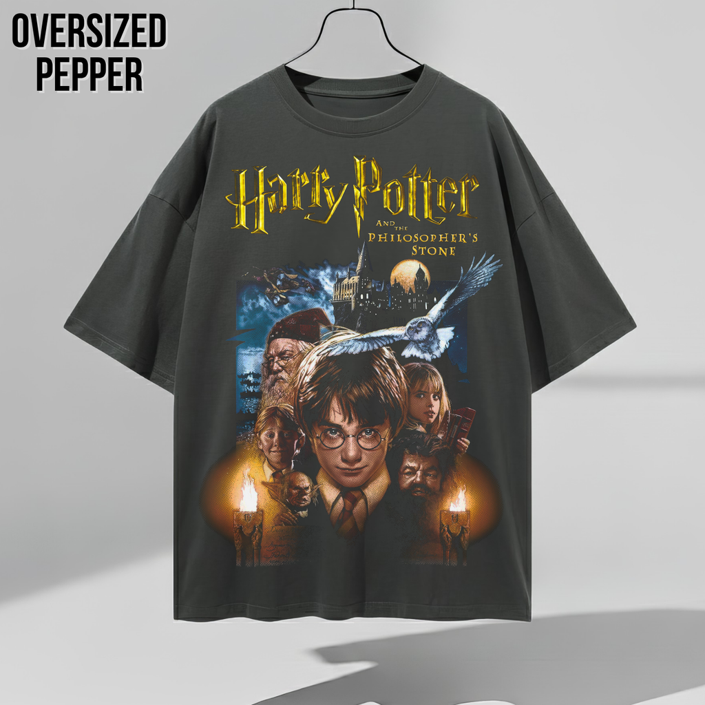 Harry Potter Philosopher’s Stone Shirt – Vintage Hogwarts Graphic Tee