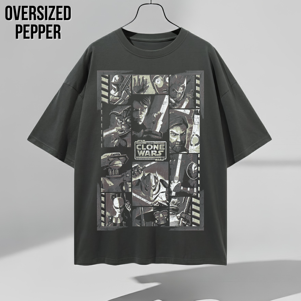 Star Wars The Clone Wars Shirt - Star Wars Vintage Graphic Tee