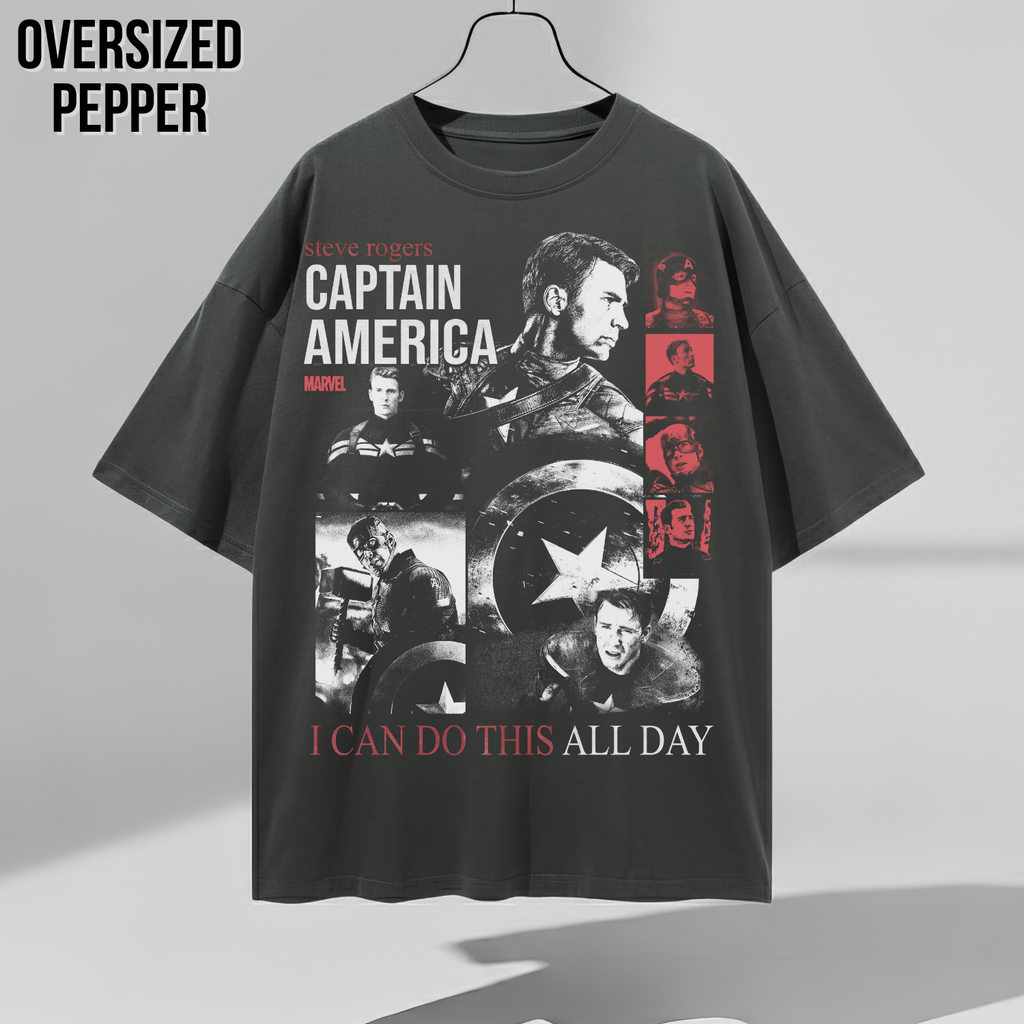 Captain America Shirt - Steve Rogers Marvel Tee