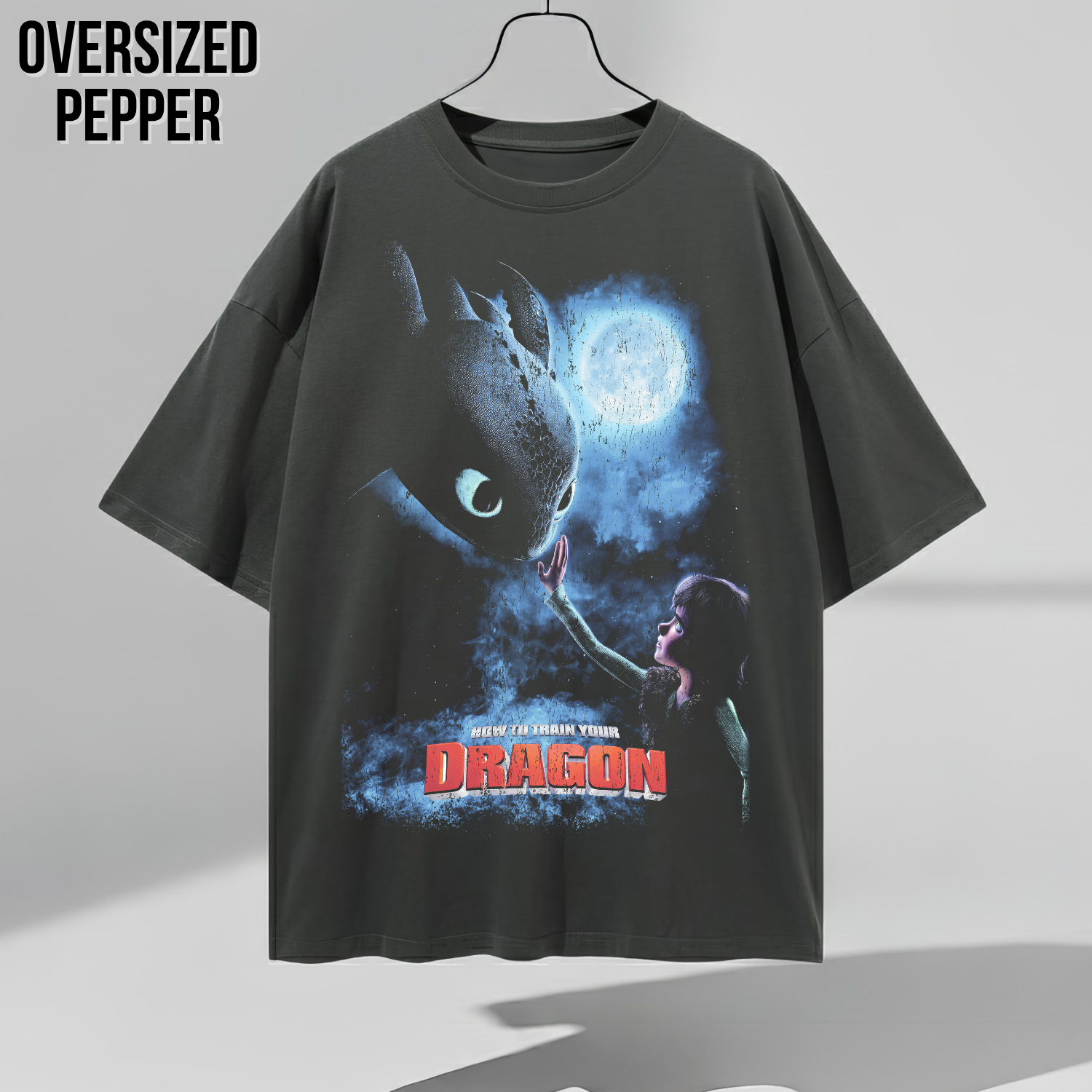 How To Train Your Dragon Shirt – Hiccup and Toothless Graphic Tee, Night Fury Dragon Fan Gift