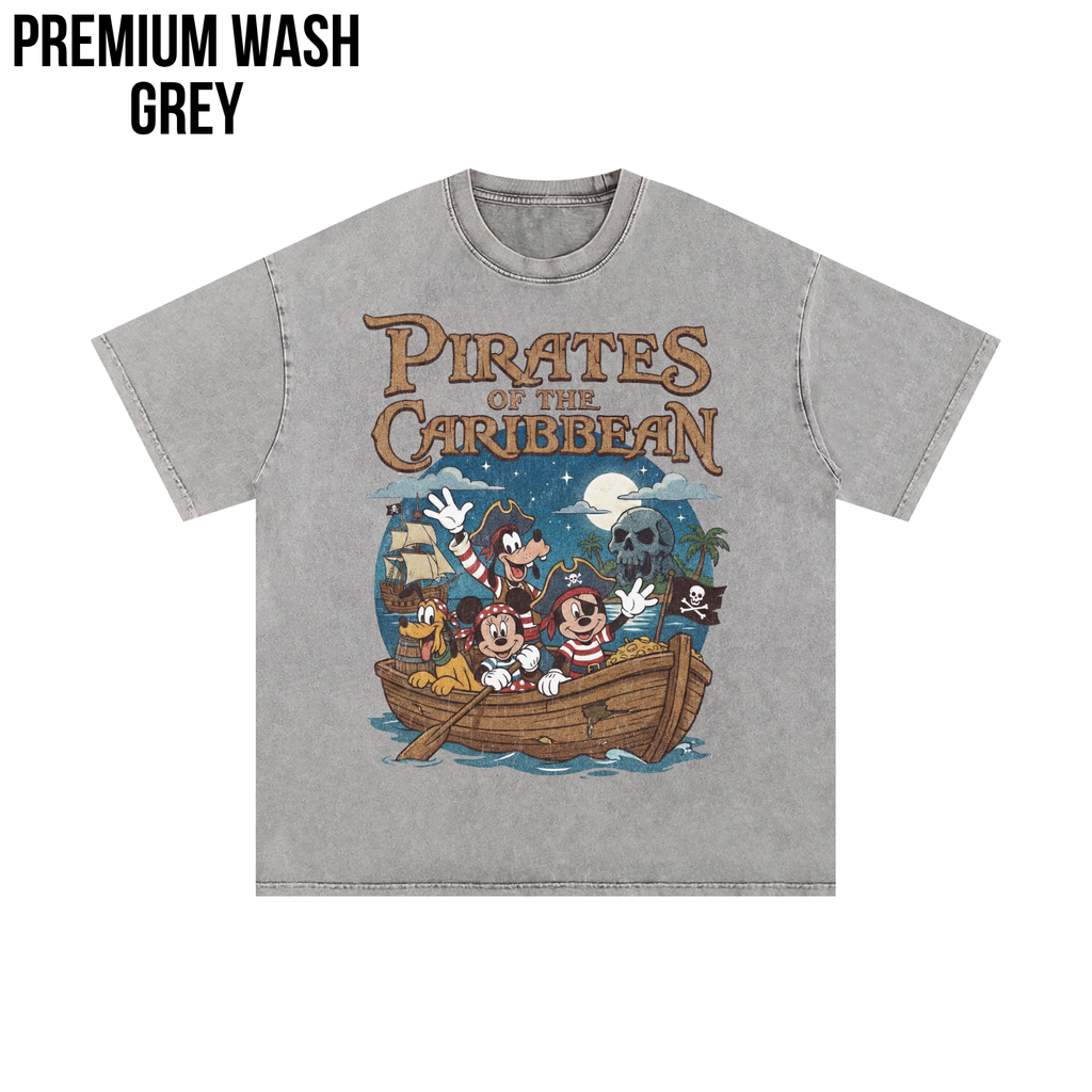 Mickey & Friends Pirates of the Caribbean Shirt - Disneyland Pirates Ride Tee