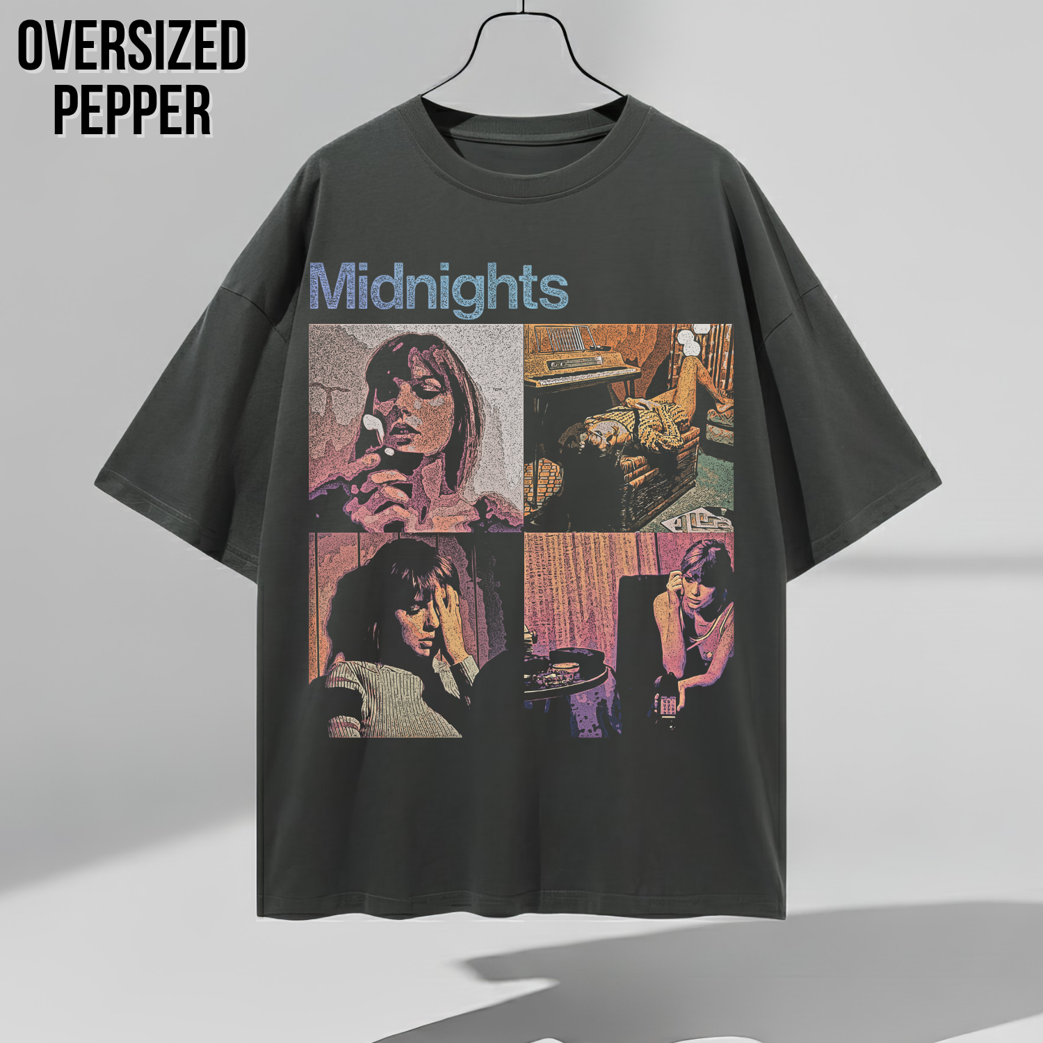 Taylor Swift Midnights Shirt – Vintage Bootleg Midnights Album Graphic Shirt, Swiftie Fan Gift, Taylor Swift Merch, Retro Midnights Shirt