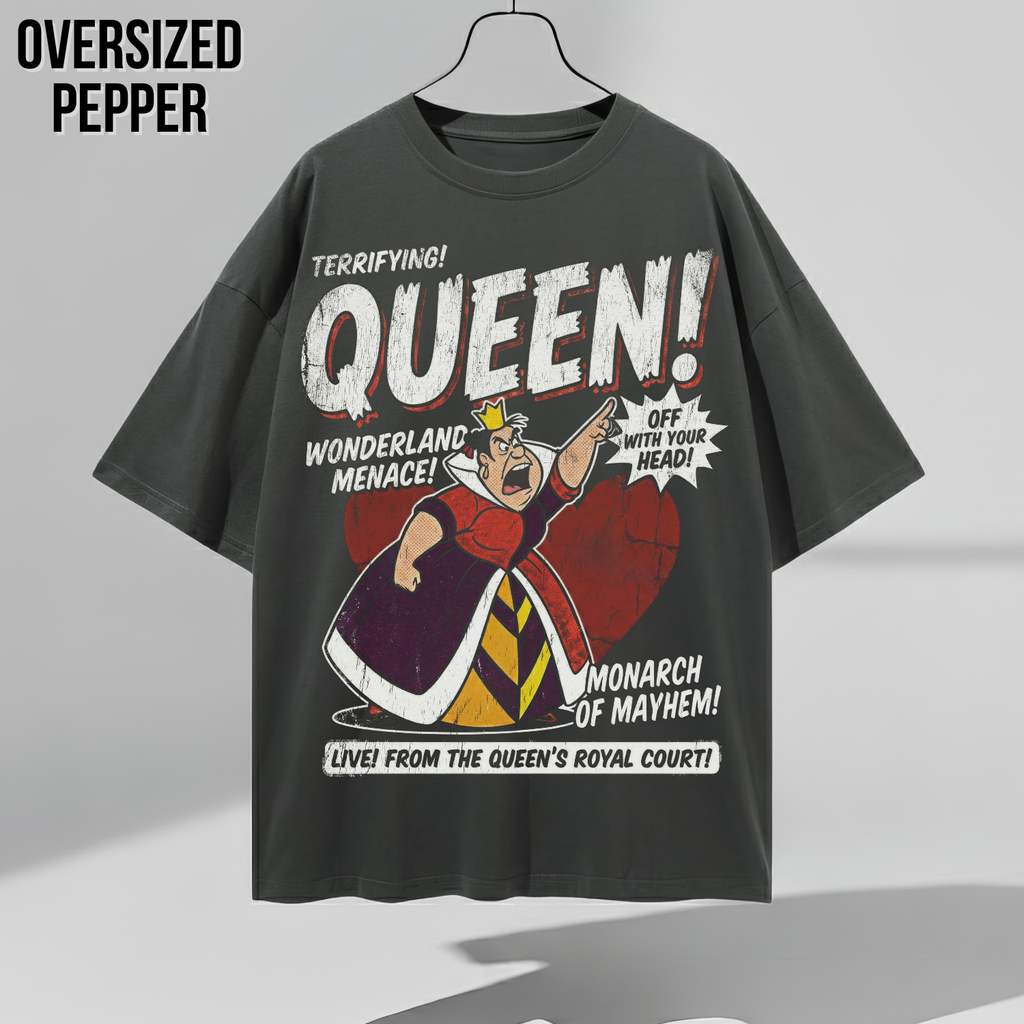 Queen of Hearts Shirt - Alice in Wonderland Graphic Tee
