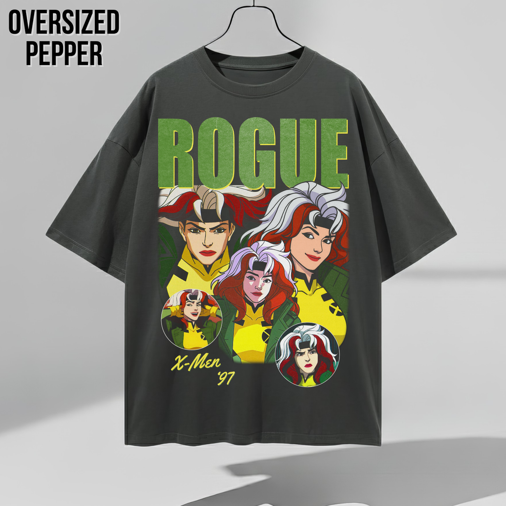Rogue X-Men 97 Shirt – X-Men '97 Rogue Collage Graphic Tee, Rogue Marvel Fan Gift, X-Men Animated Series Shirt, Marvel Mutant Graphic Tee