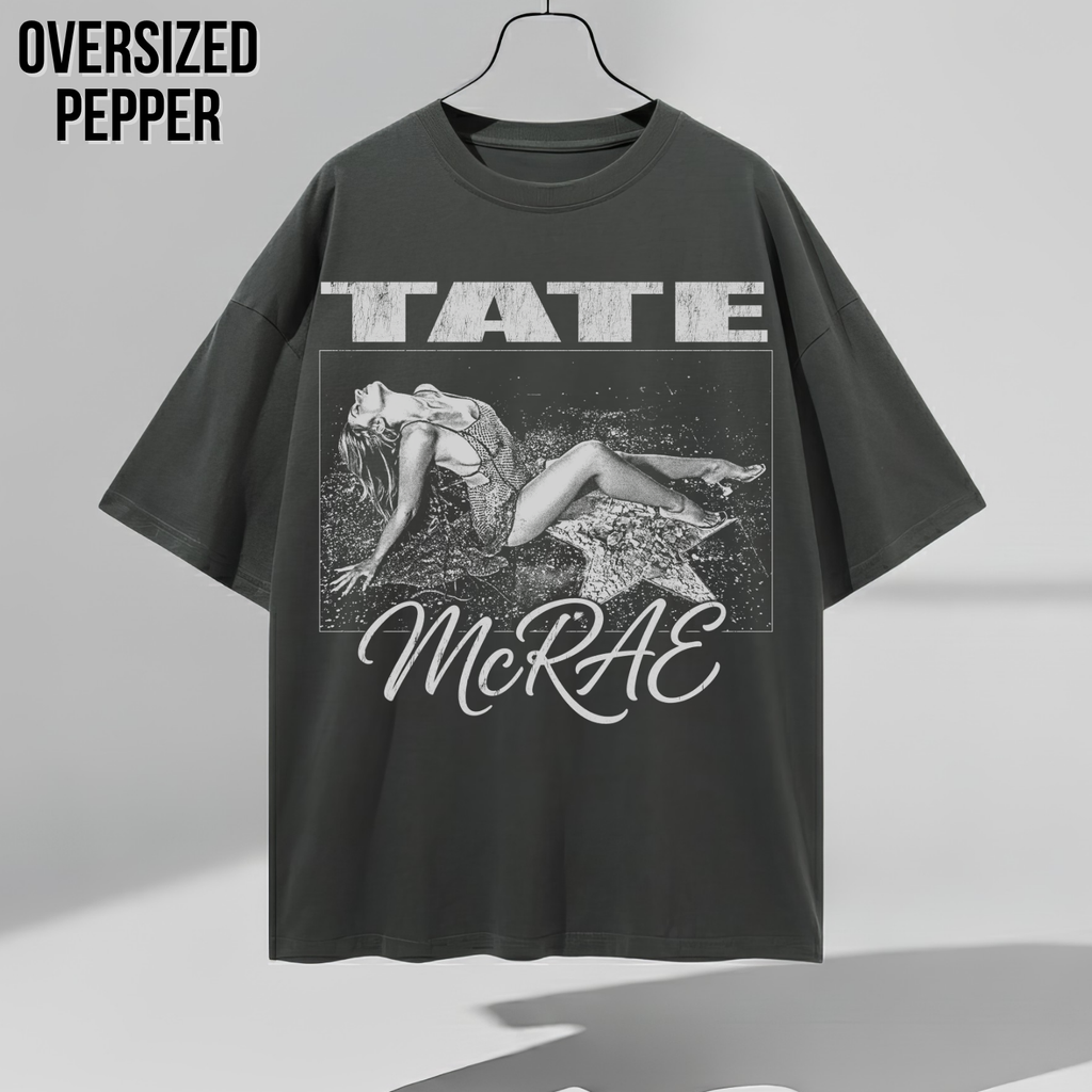 Retro Tate McRae Shirt – Vintage Aesthetic Pop Singer Shirt