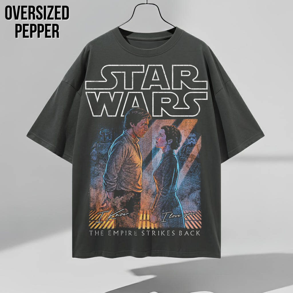 Star Wars Han & Leia “I Know / I Love You” Shirt | Vintage Empire Strikes Back Tee