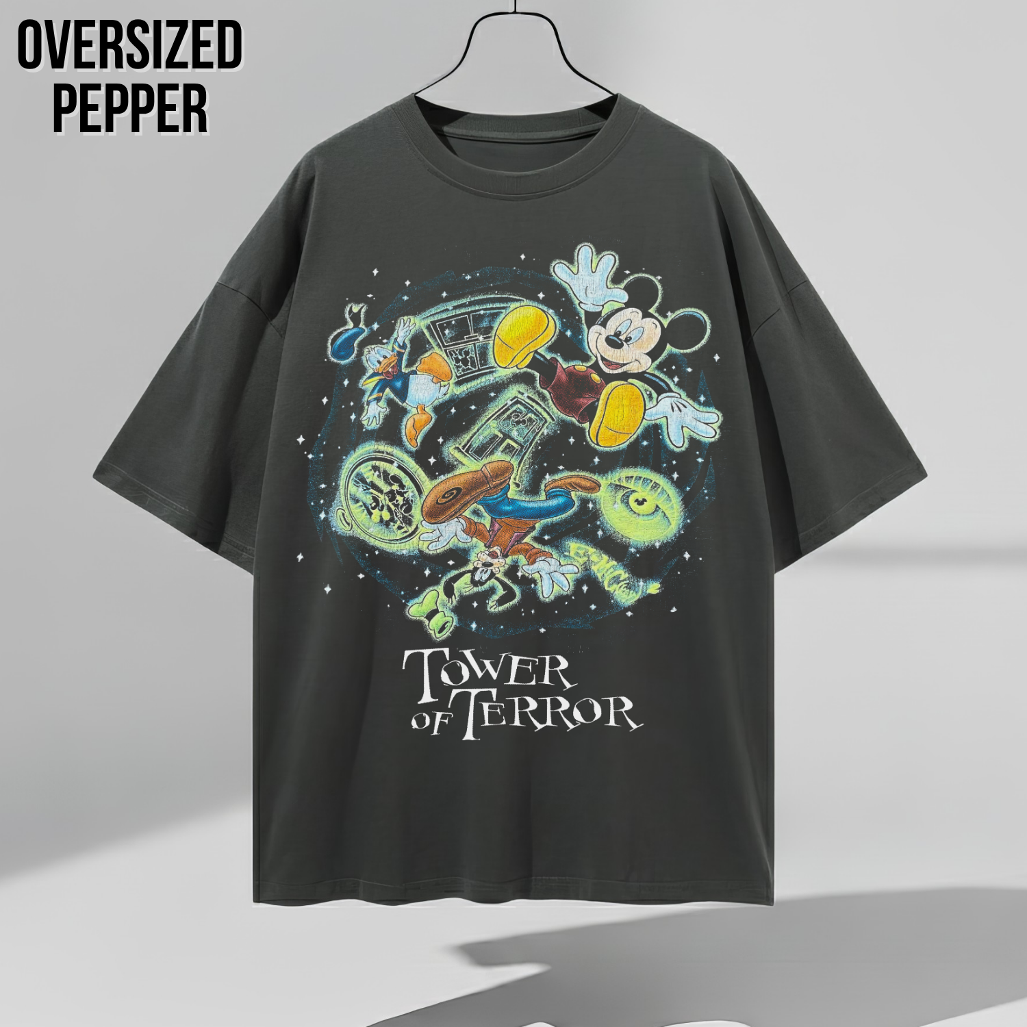 Vintage Tower of Terror Shirt – Mickey Donald Goofy Ride Tee