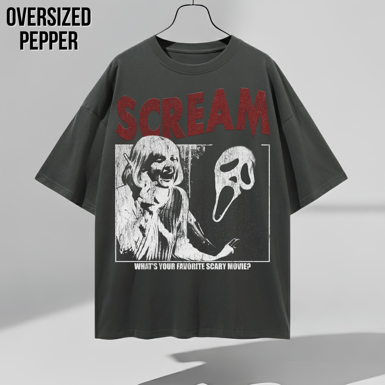 Scream Shirt Vintage Horror Tee - Ghostface Graphic T-Shirt