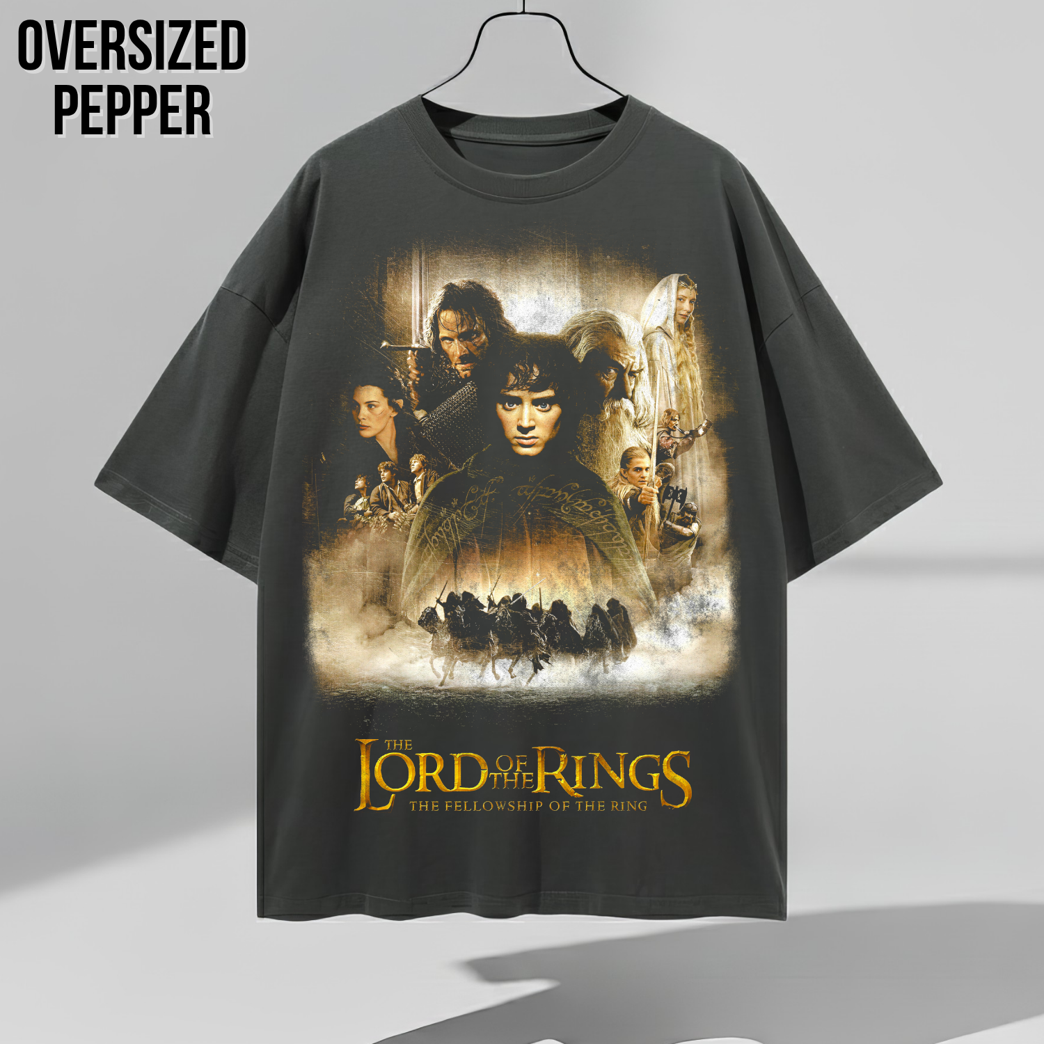 Lord of the Rings Shirt – Fellowship of the Ring Graphic Tee