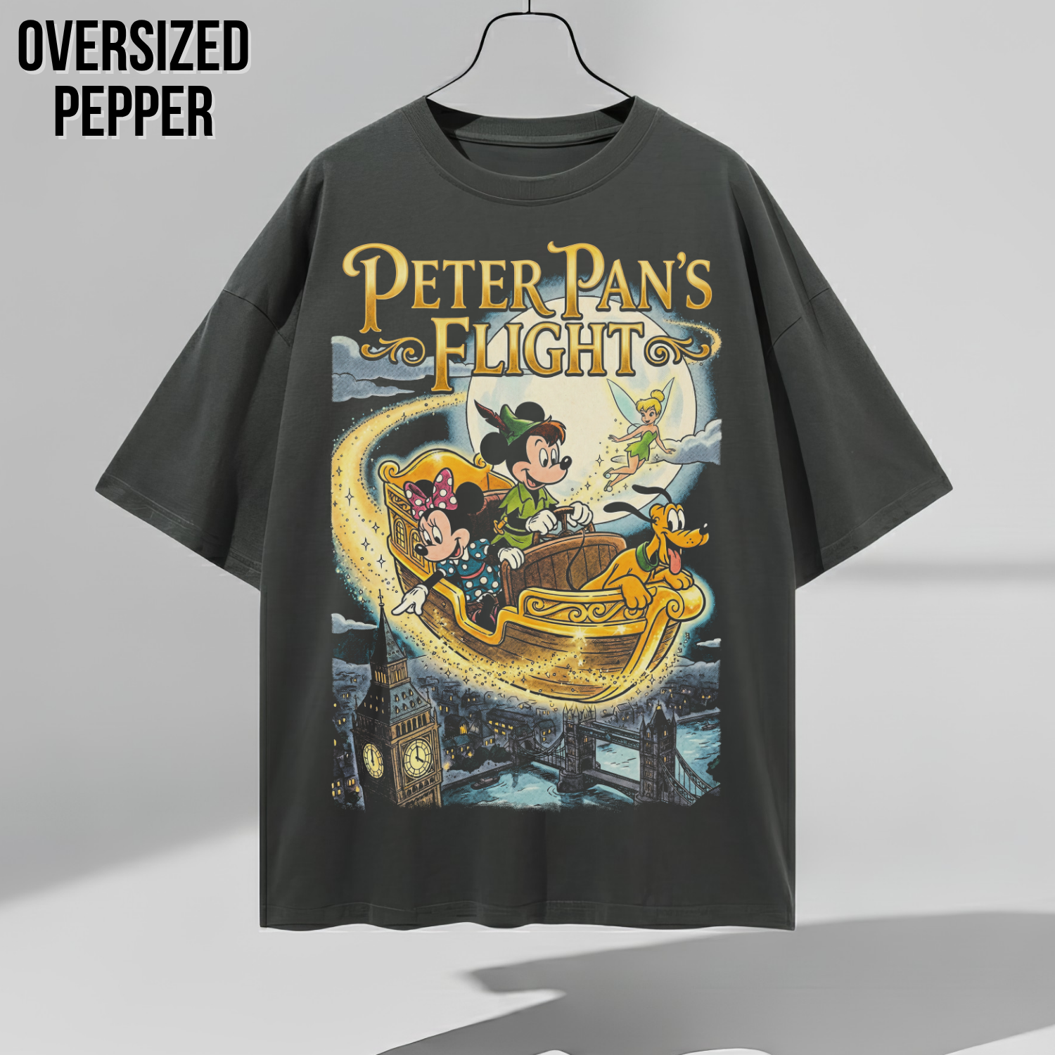 Vintage Peter Pan’s Flight Shirt – Disney Ride TeeMickey Minnie, Tinker Bell Shirt, Disneyland Trip Shirt, Magic Kingdom Ride Tee