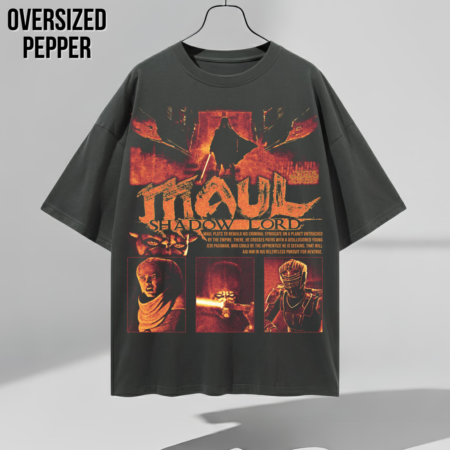 Darth Maul Shadow Lord Shirt: Vintage Star Wars Maul Tee