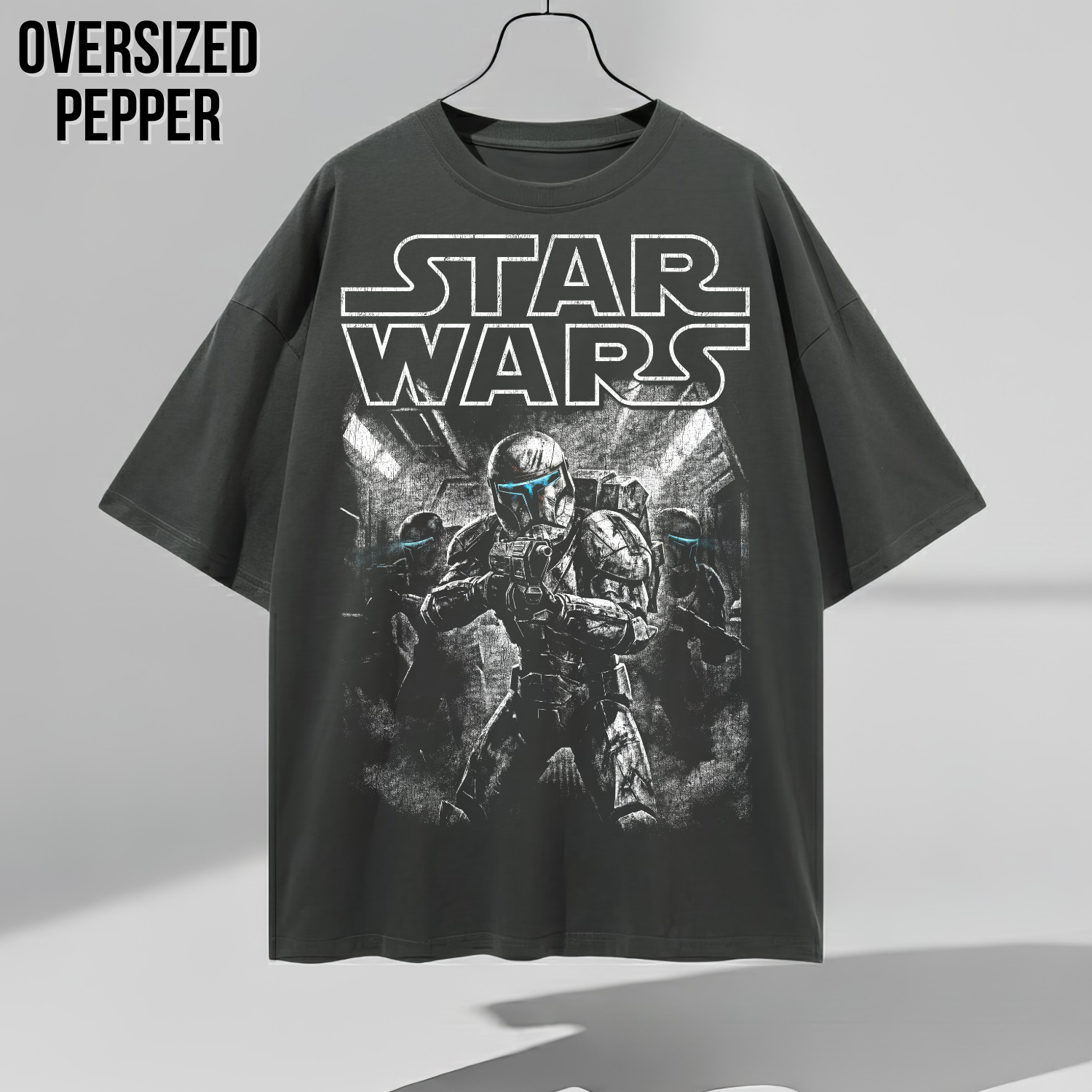 Star Wars Clone Commando Shirt: Delta Squad Vintage Tee