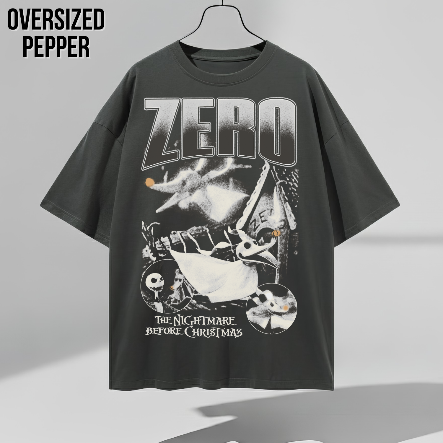 Nightmare Before Christmas Zero Shirt – Jack Skellington Ghost Dog Graphic Tee