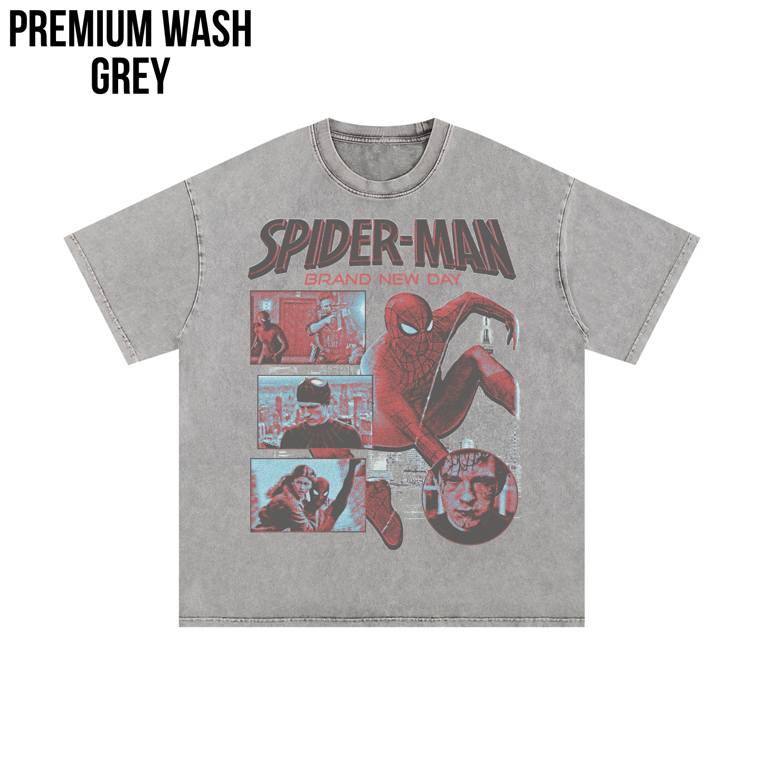 Spider-Man Shirt – Spider-Man Brand New Day Tom Holland Graphic Tee, Spider-Man Marvel Fan Gift, MCU Spider-Man Shirt, Marvel Graphic Tee