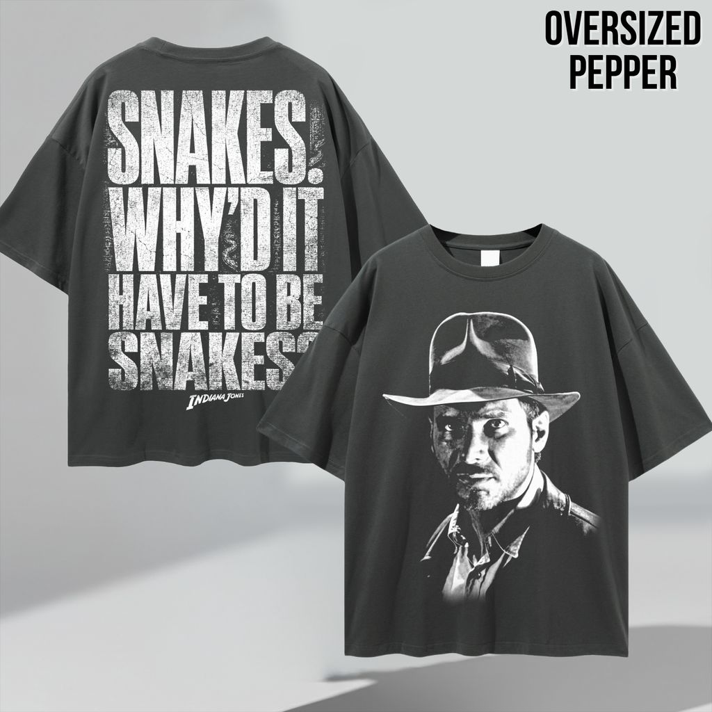 Vintage Indiana Jones Shirt: Snakes Why'd It Have To Be Snakes Tee, Raiders of the Lost Ark Shirt, Indiana Jones Movie Gift, Adventure Tee