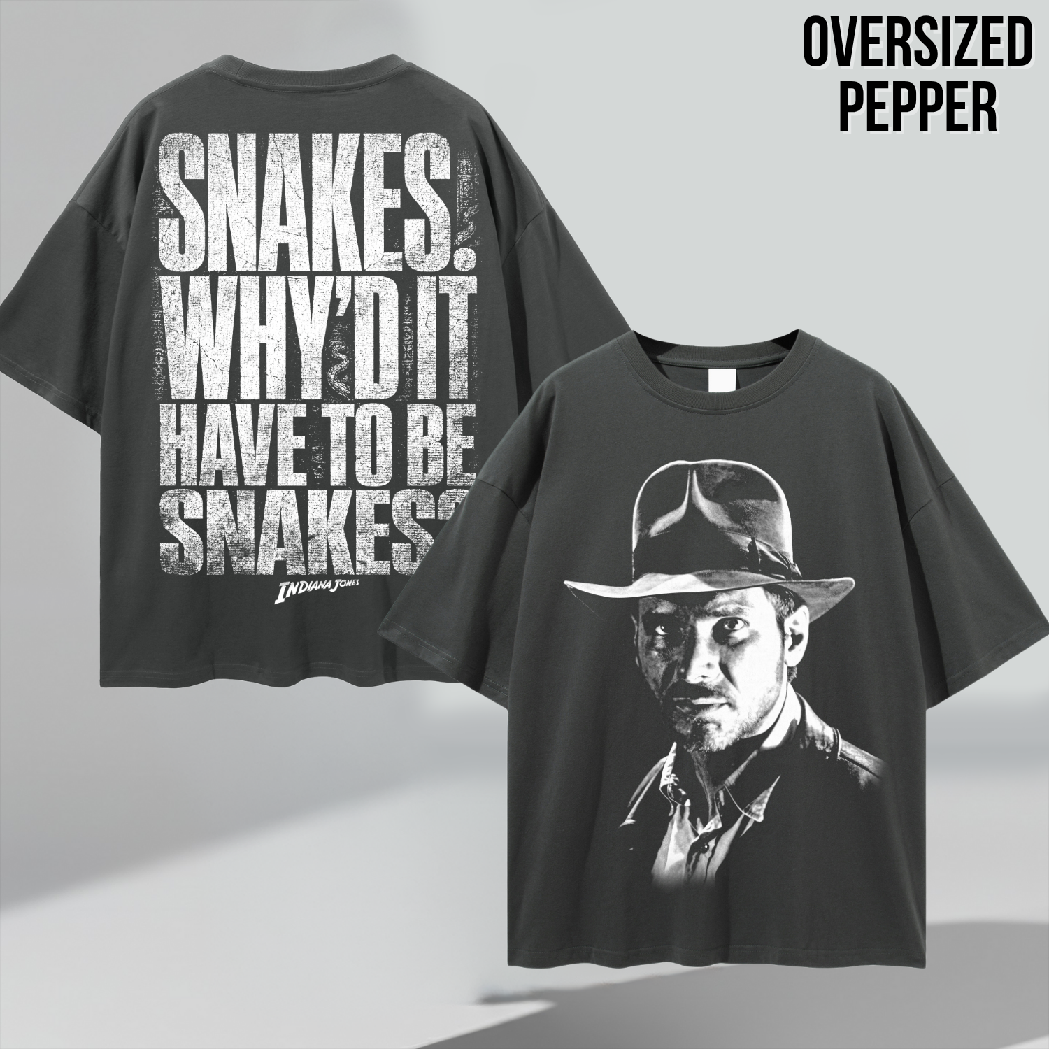 Vintage Indiana Jones Shirt: Snakes Why'd It Have To Be Snakes Tee, Raiders of the Lost Ark Shirt, Indiana Jones Movie Gift, Adventure Tee