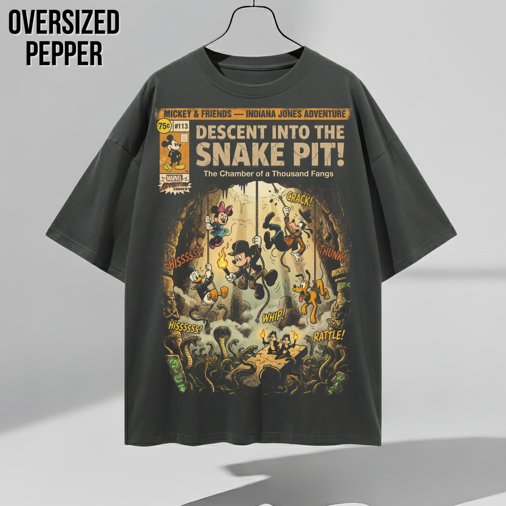 Mickey & Friends Indiana Jones Snake Pit Shirt: Mickey Indiana Jones Adventure T-Shirt