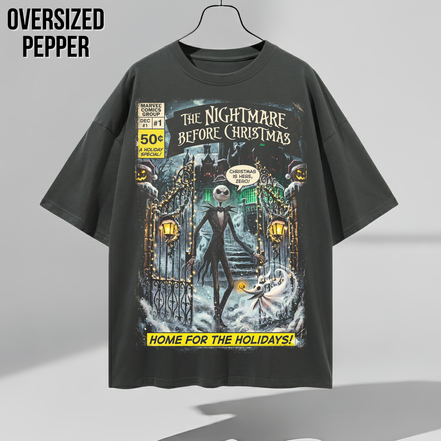 Nightmare Before Christmas Shirt – Jack Skellington Vintage Holiday Tee