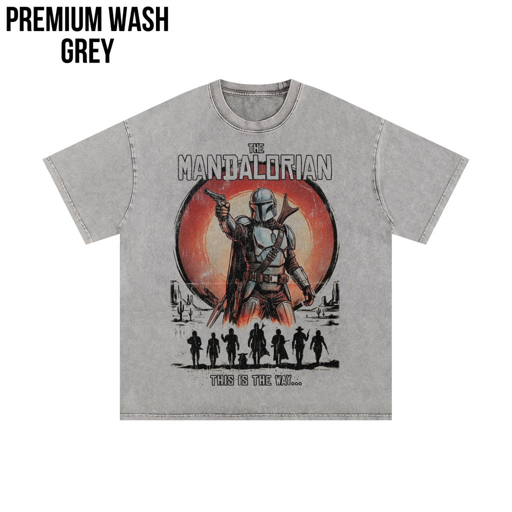 Retro Mandalorian Shirt – Star Wars Graphic Tee