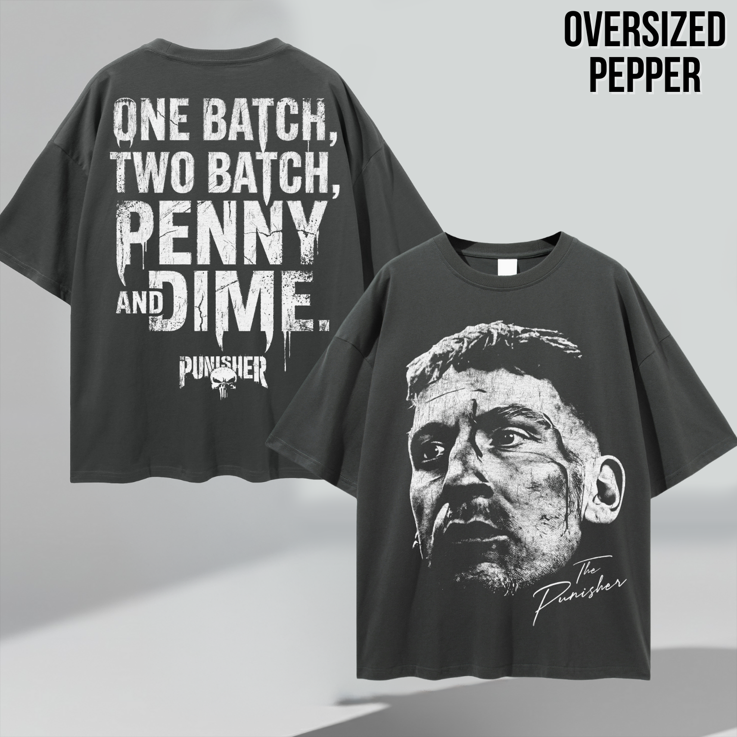 The Punisher Shirt — Penny and Dime Frank Castle Tee