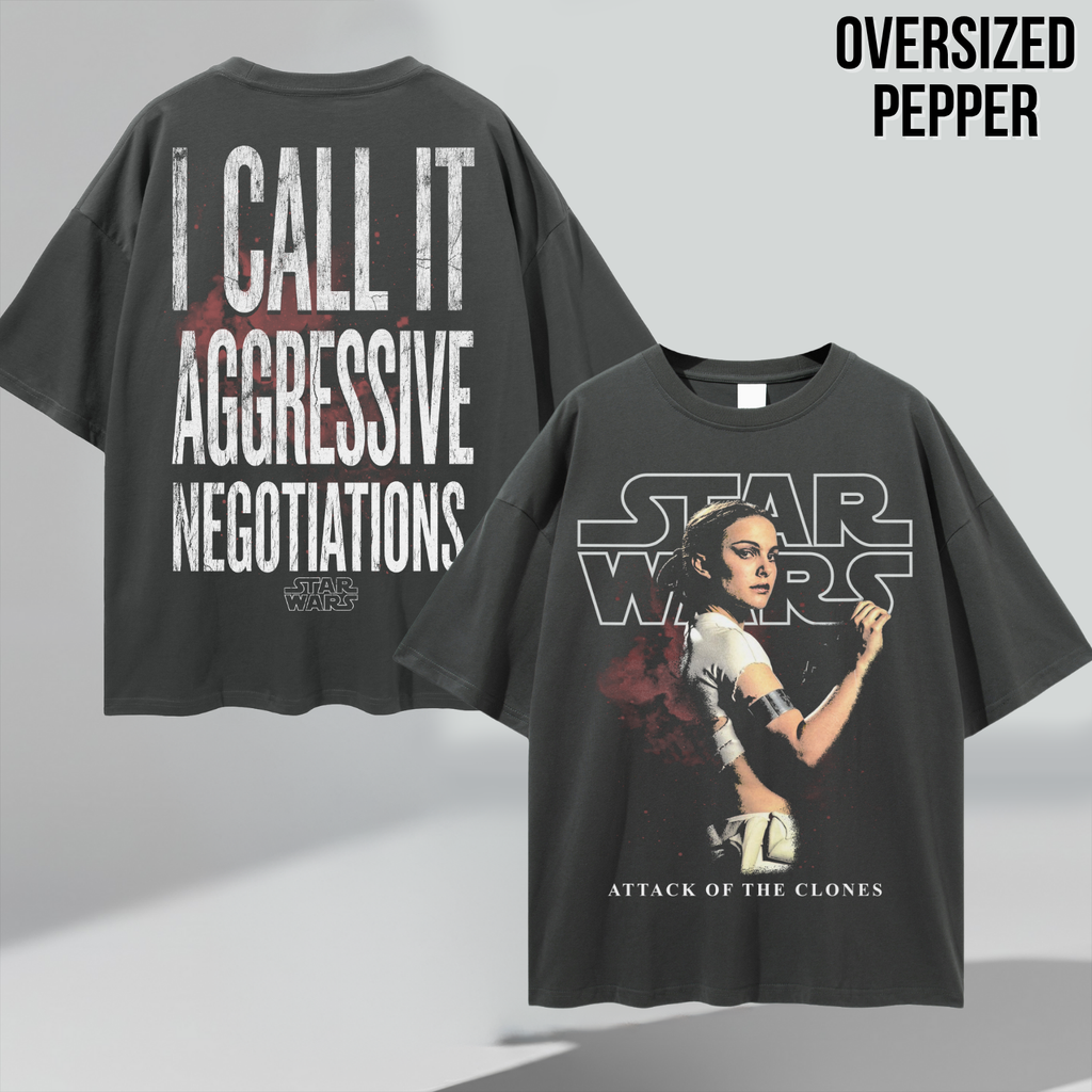 Star Wars Padme Amidala Shirt – I Call It Aggressive Negotiations Tee