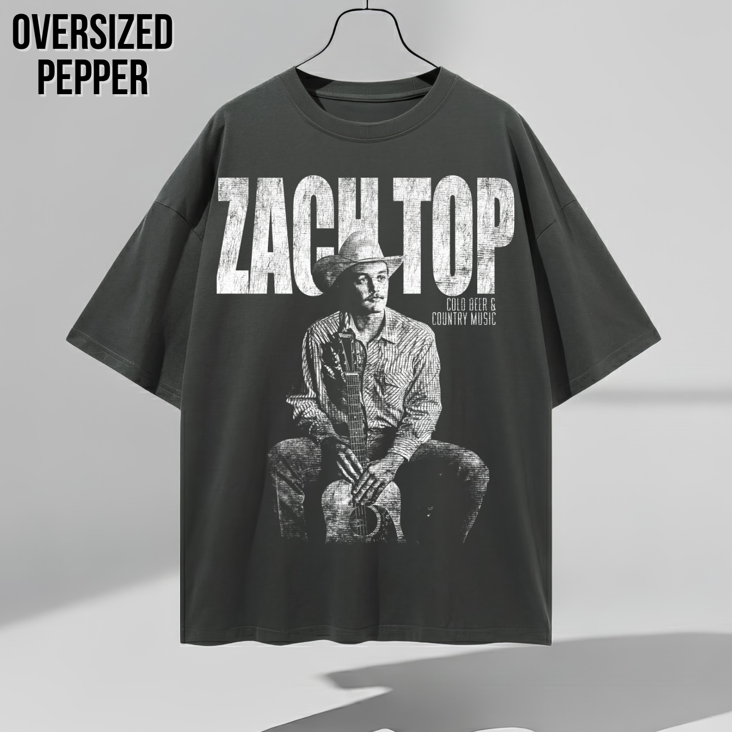 Vintage Zach Top Shirt – Cold Beer & Country Music Tee