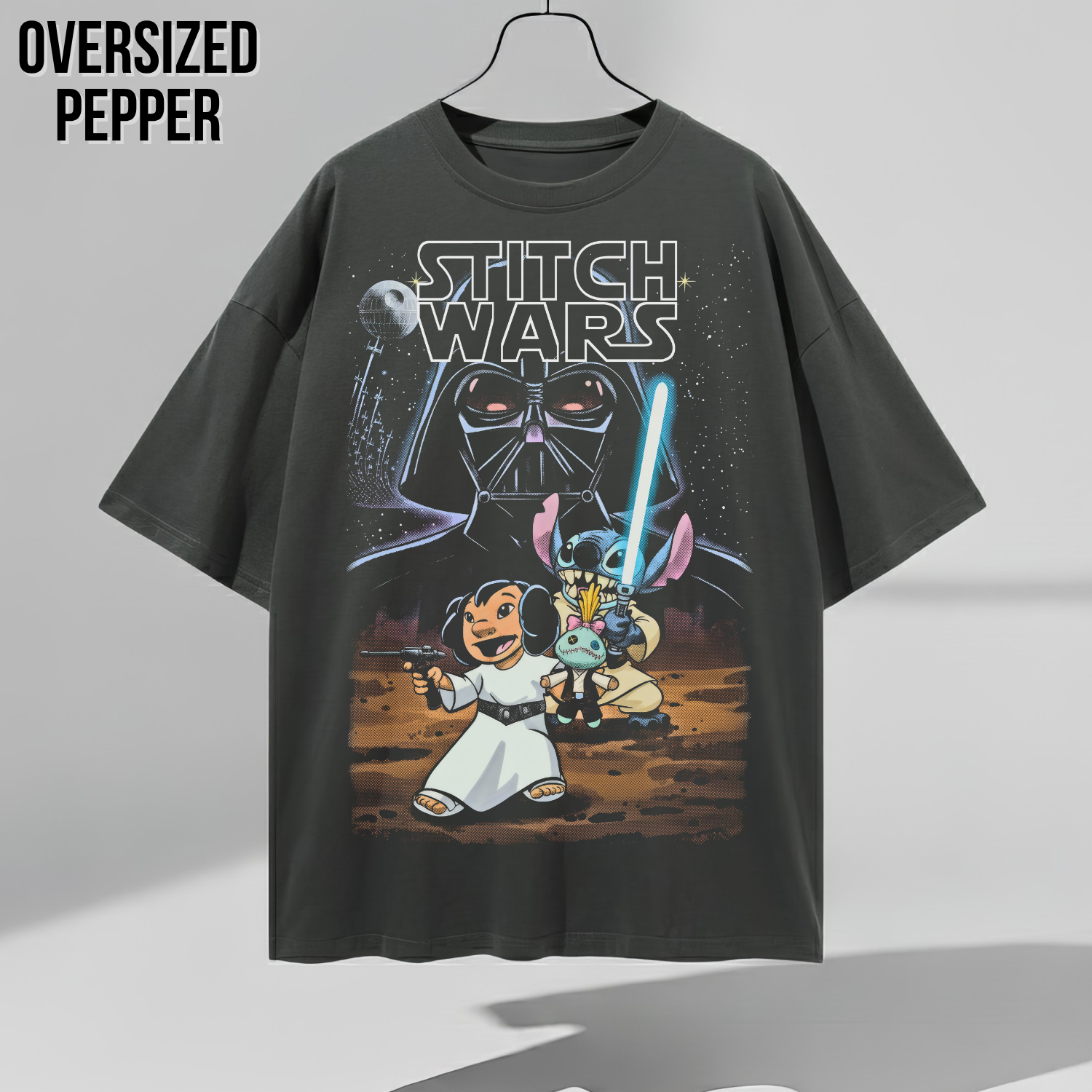 Disney Stitch Wars Shirt – Lilo and Stitch Star Wars Tee