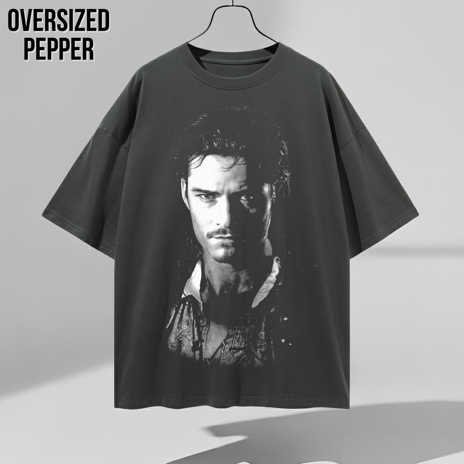 Pirates of the Caribbean Will Turner Shirt – Orlando Bloom Will Turner Portrait Tee, Pirates of the Caribbean Fan Gift, Will Turner Graphic Shirt, Disney Pirates Shirt