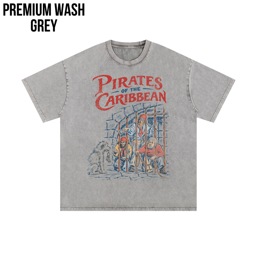 Pirates of the Caribbean Ride Shirt – Disney Pirates Dog Scene Vintage Graphic Shirt, Pirates Ride Tee, Disney Parks Fan Gift, Disneyland Attraction Merch