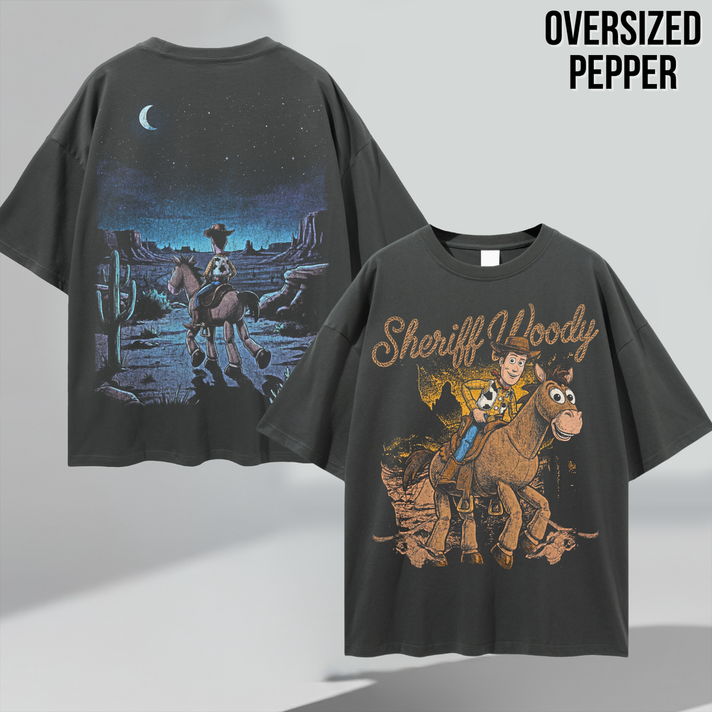 Sheriff Woody Toy Story Shirt – Vintage Woody & Bullseye Tee