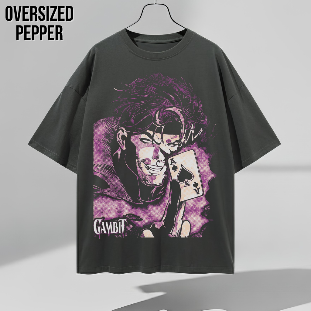 Gambit X-Men Shirt – Gambit Ace of Spades Comic Graphic Tee, Gambit Marvel Fan Gift, Remy LeBeau X-Men Shirt, Marvel Mutant Graphic Tee