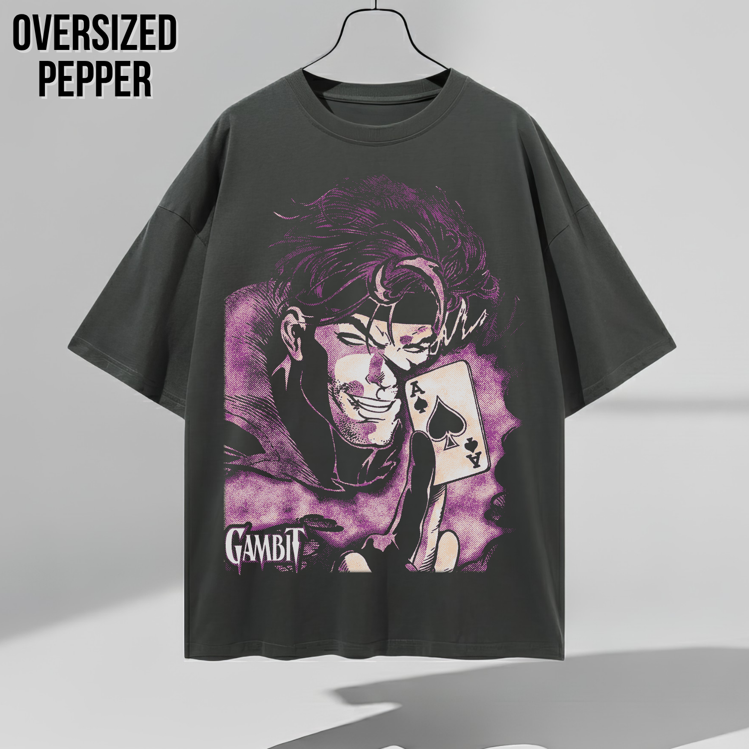 Gambit X-Men Shirt – Gambit Ace of Spades Comic Graphic Tee, Gambit Marvel Fan Gift, Remy LeBeau X-Men Shirt, Marvel Mutant Graphic Tee