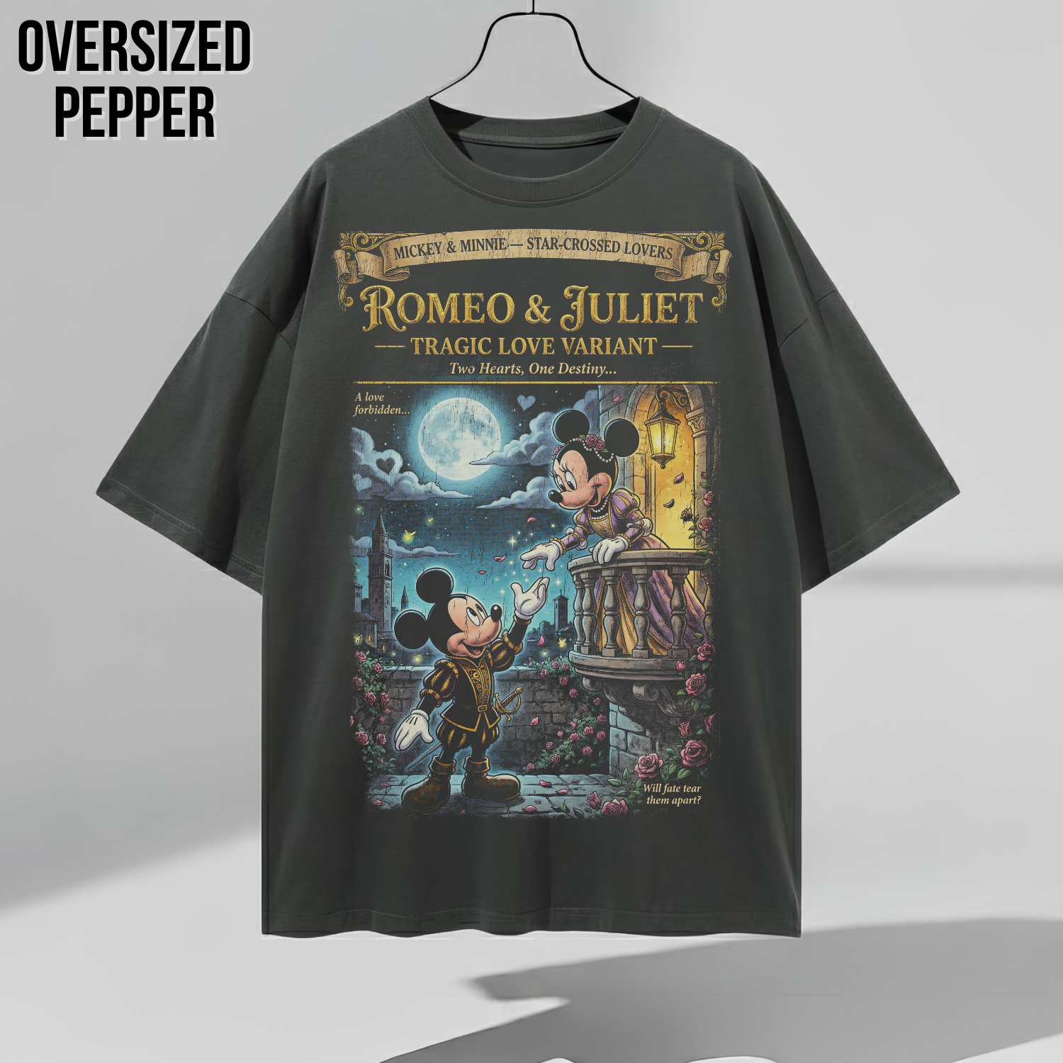 Vintage Mickey & Minnie Romeo & Juliet Shirt – Disney Love Story Variant