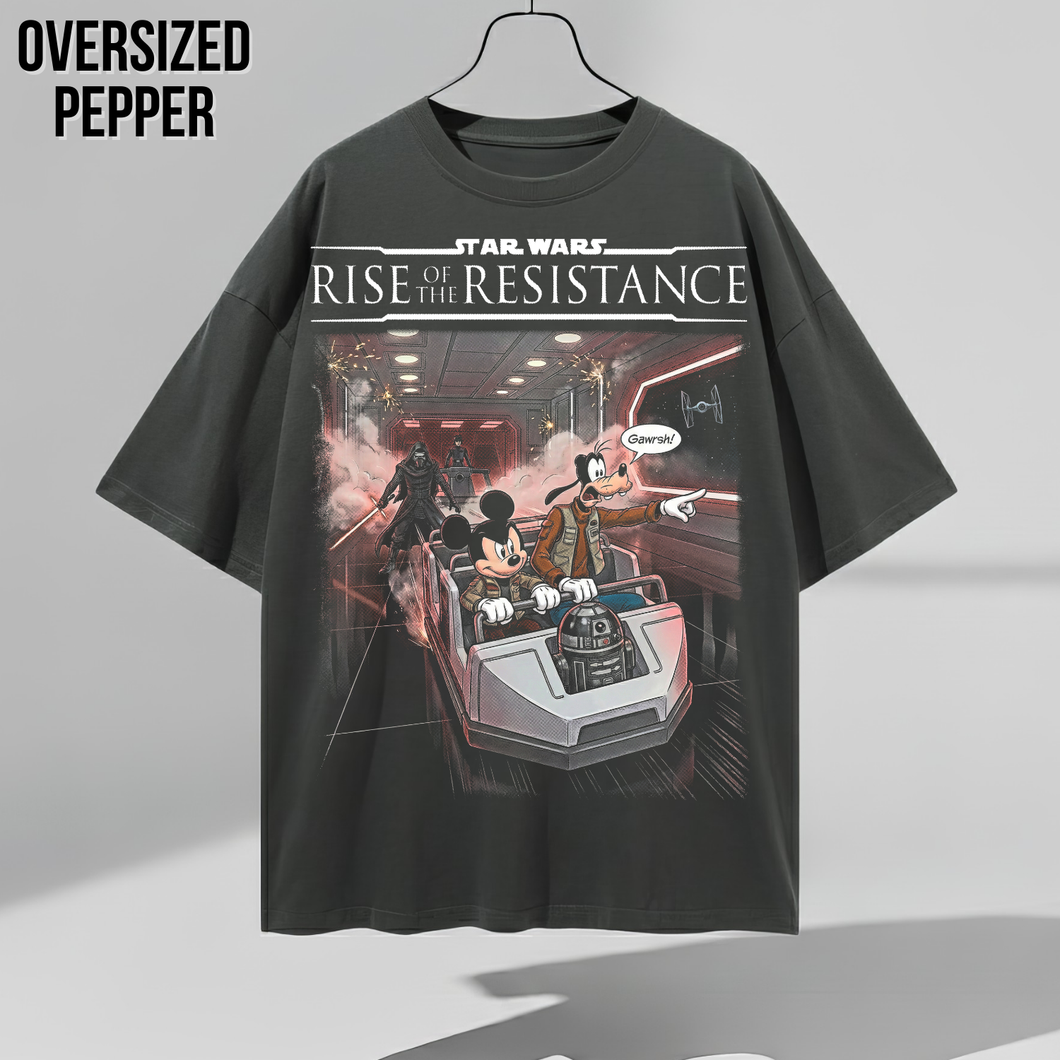 Star Wars Rise of the Resistance Ride Shirt – Mickey & Goofy Disney Tee