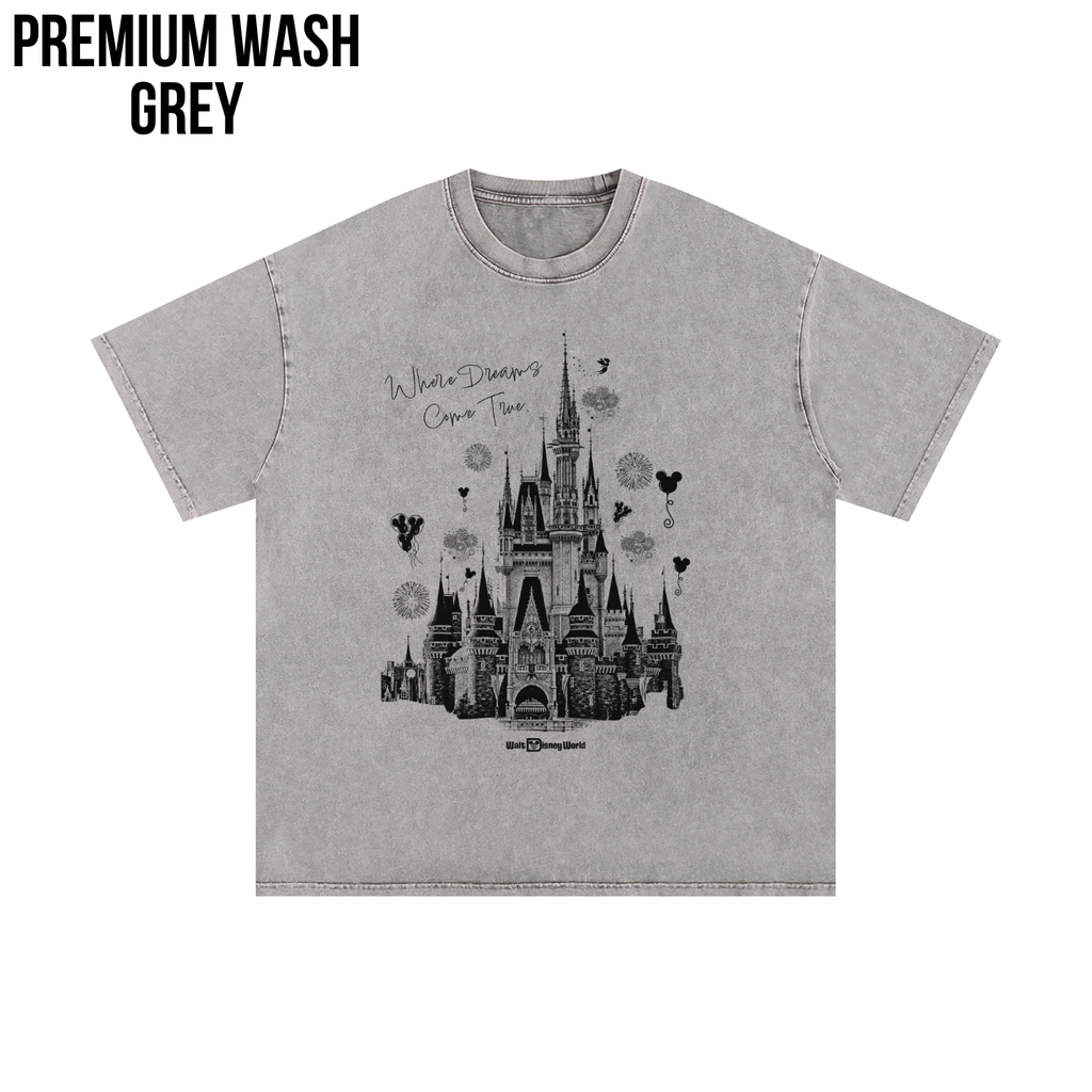Disney Castle Shirt – Where Dreams Come True Disneyworld Tee