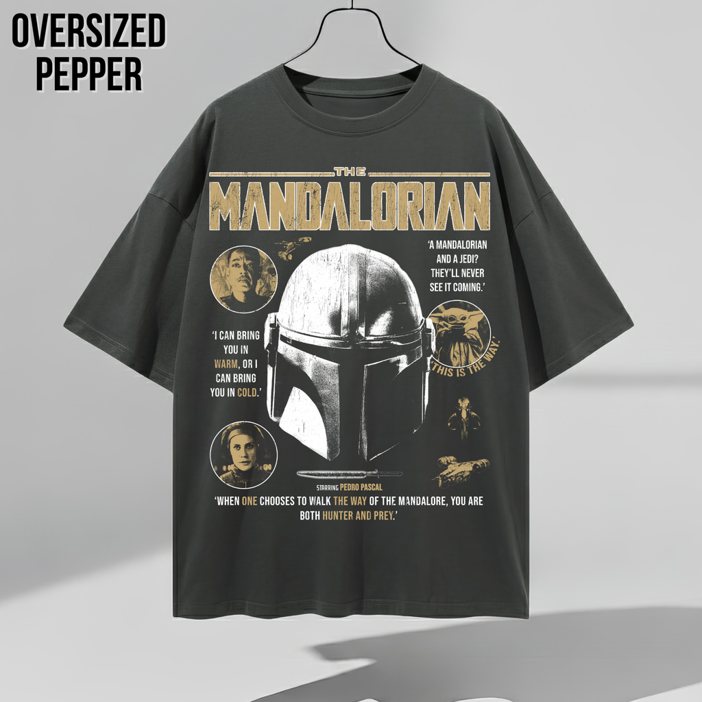 Star Wars The Mandalorian Shirt – This Is The Way Tee, Din Djarin and Grogu Graphic Tee