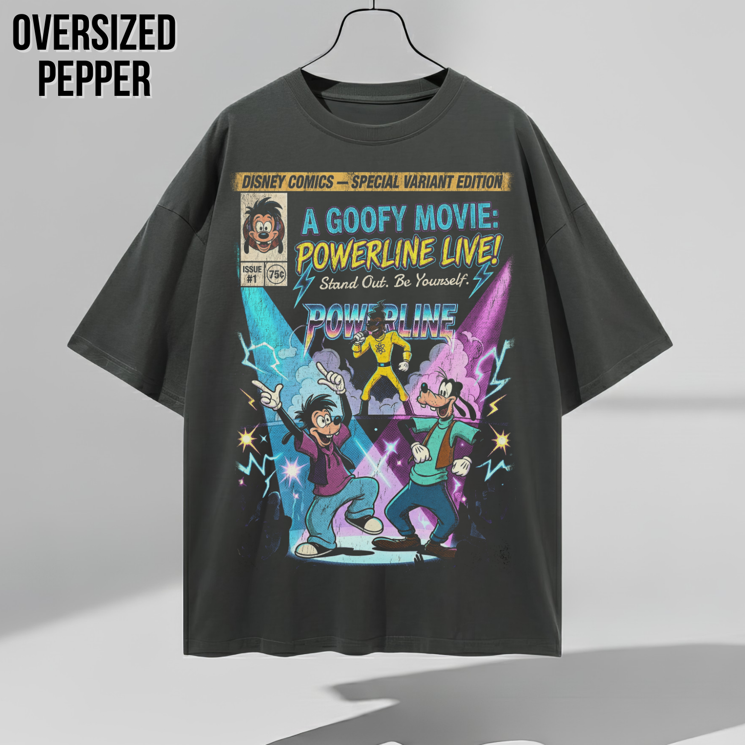 A Goofy Movie Powerline Shirt: Disney Max & Goofy Graphic Tee