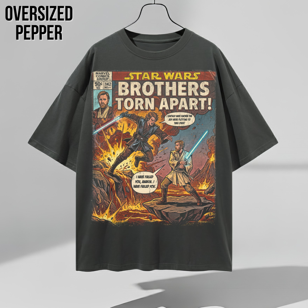 Star Wars Revenge of the Sith Shirt – Anakin vs Obi-Wan Comic Tee