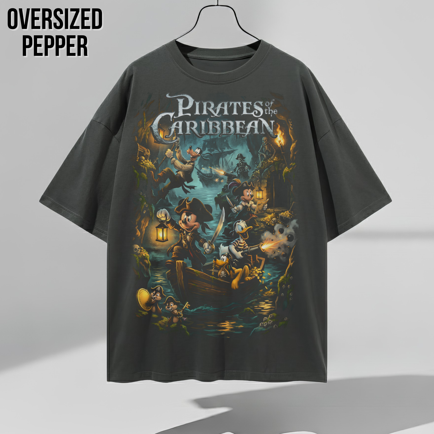 Vintage Disney Pirates of the Caribbean Shirt - Mickey & Friends Disney Shirt