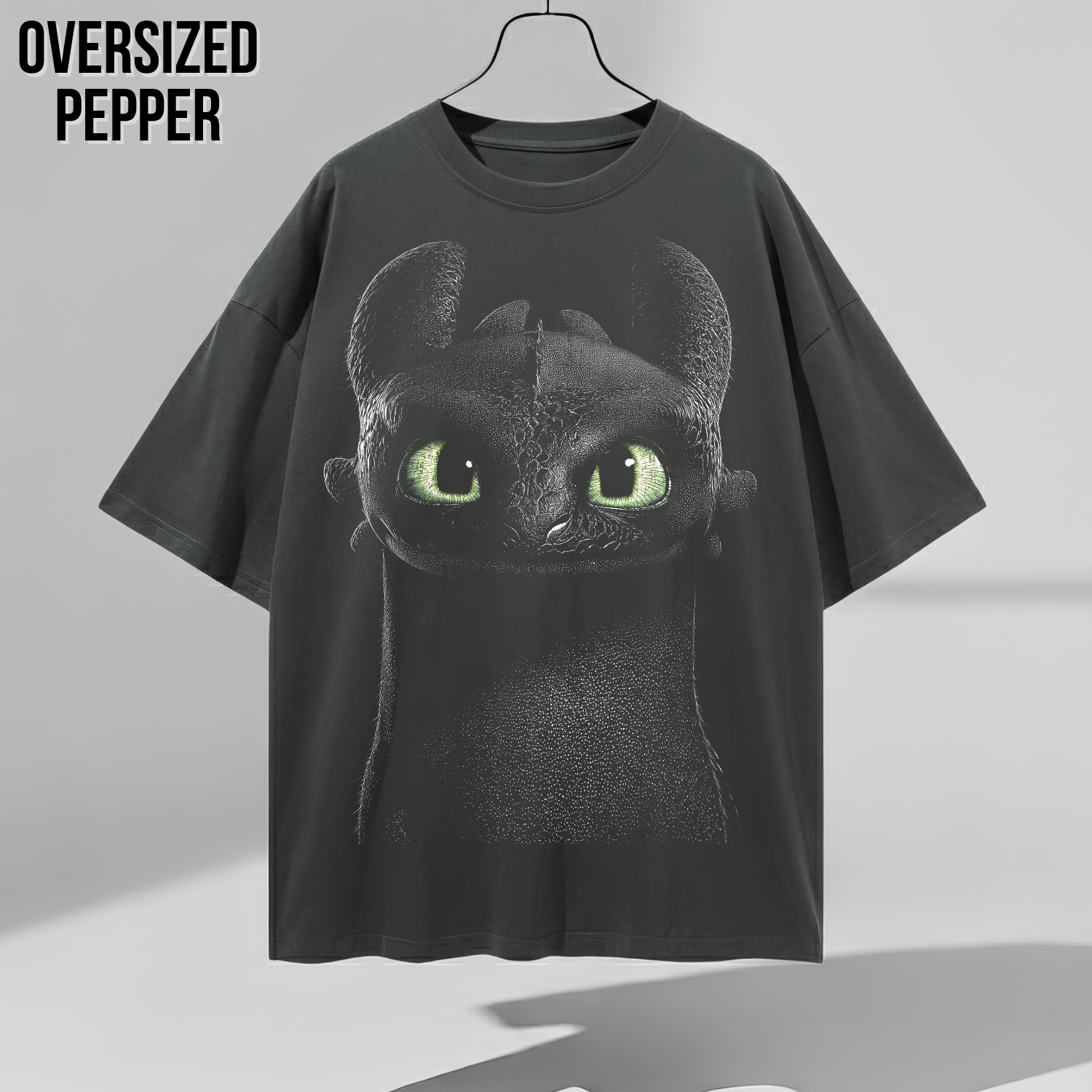 Toothless Shirt – How To Train Your Dragon Close Up Graphic Tee, Toothless Night Fury Fan Gift