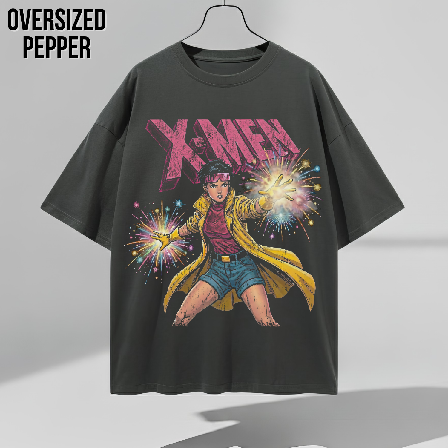 Jubilee X-Men Shirt – X-Men Jubilee Comic Graphic Tee, Jubilee Marvel Fan Gift, X-Men Animated Shirt, Marvel Mutant Graphic Tee