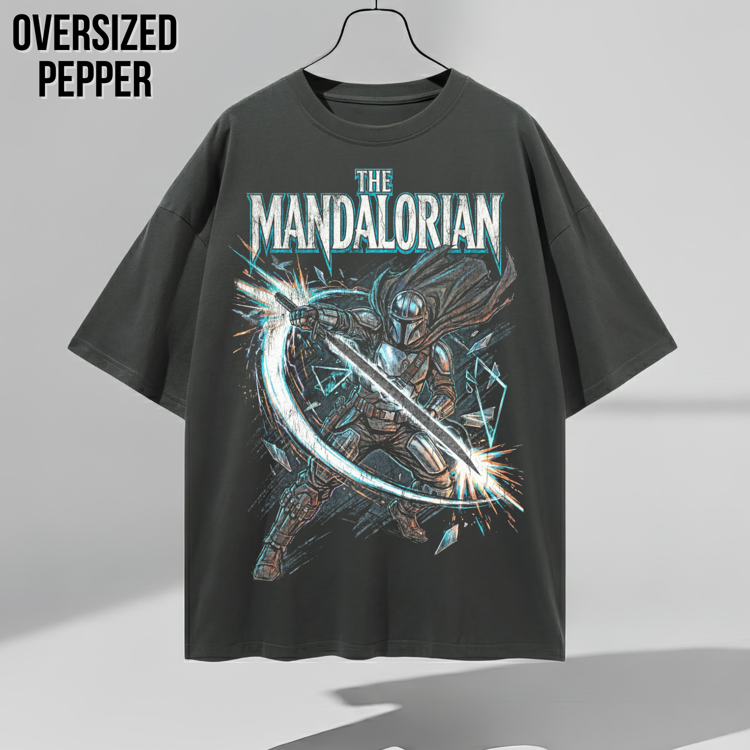 The Mandalorian Darksaber Shirt — Din Djarin Star Wars Tee
